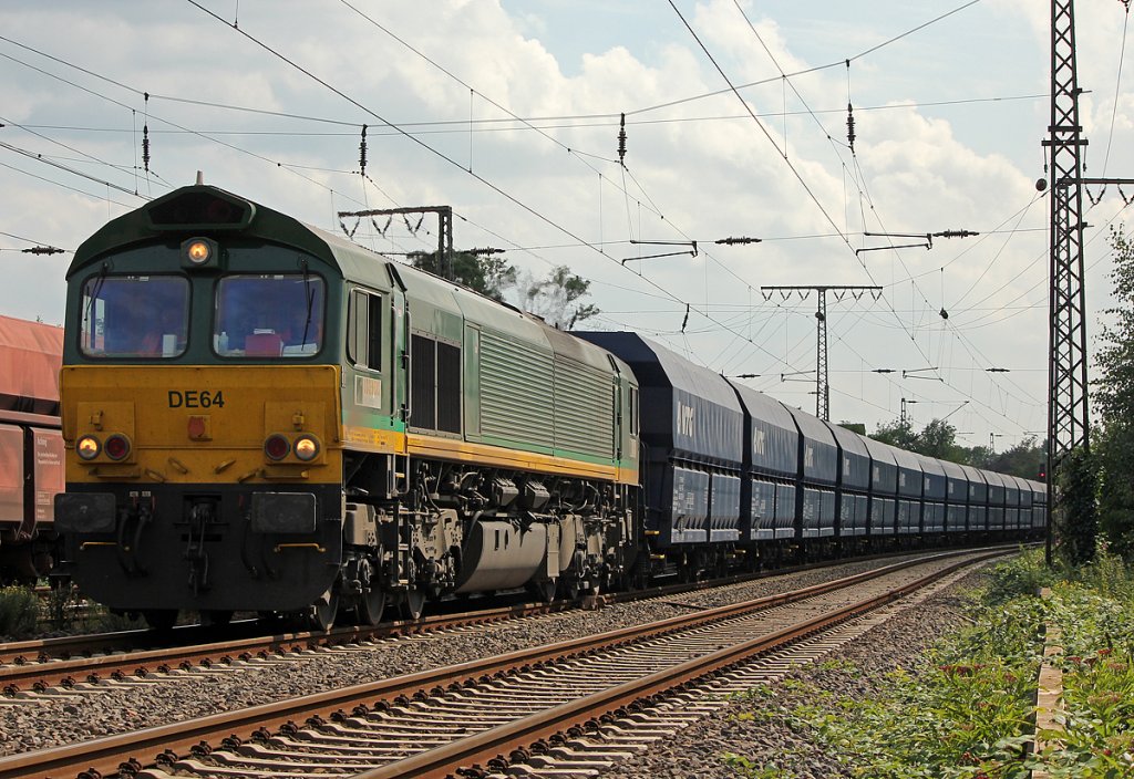 DE64 der HGK in Duisburg Neudorf am 25.07.2011