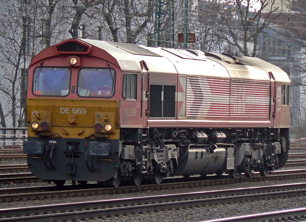 DE669 der HGK in K�ln West am 17.01.2011