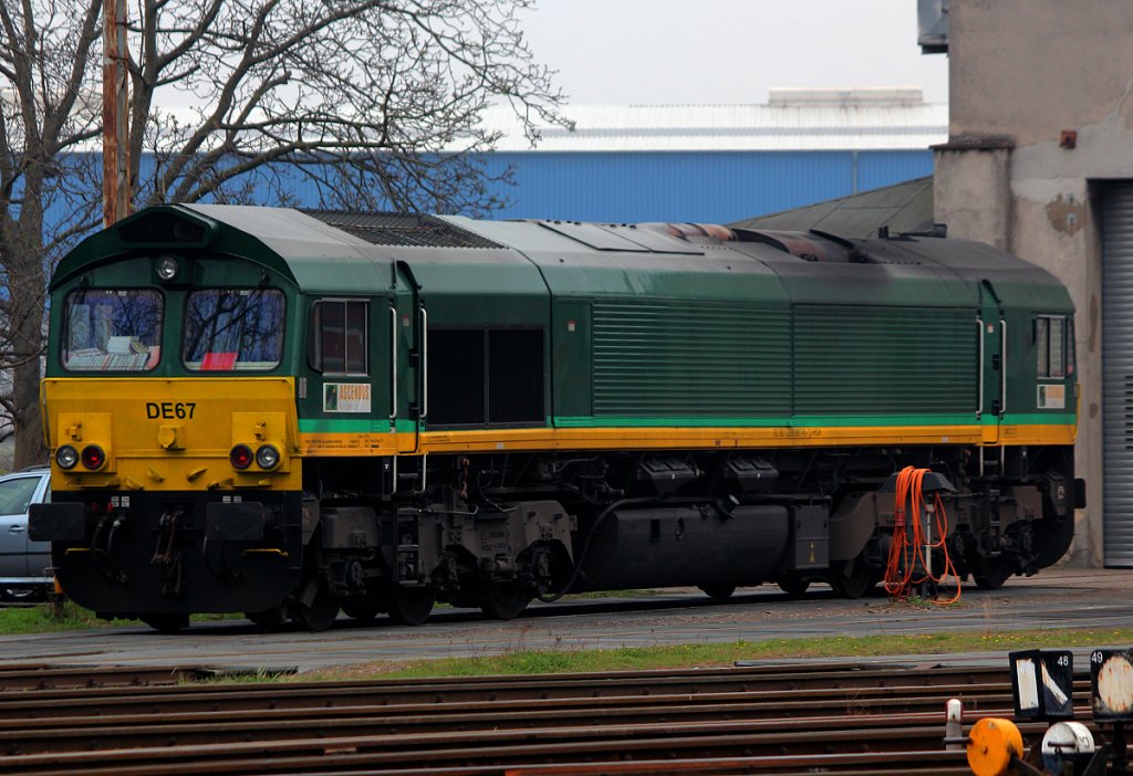 DE67 der HGK in Br�hl Vochem am 04.04.2012