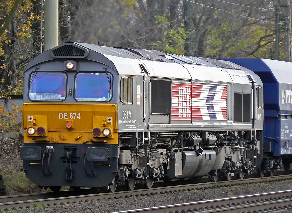 DE674 der HGK in Ratingen im Herbst 09