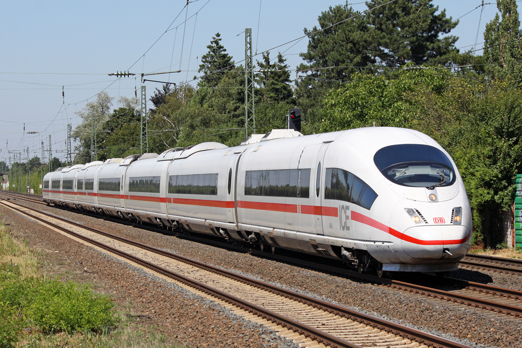 Der 406 504-1 in Angermund am 19,07,10
