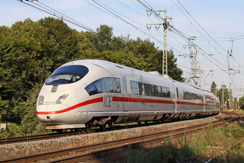 Der 406 554-6 in Emmerich am 19,07,10