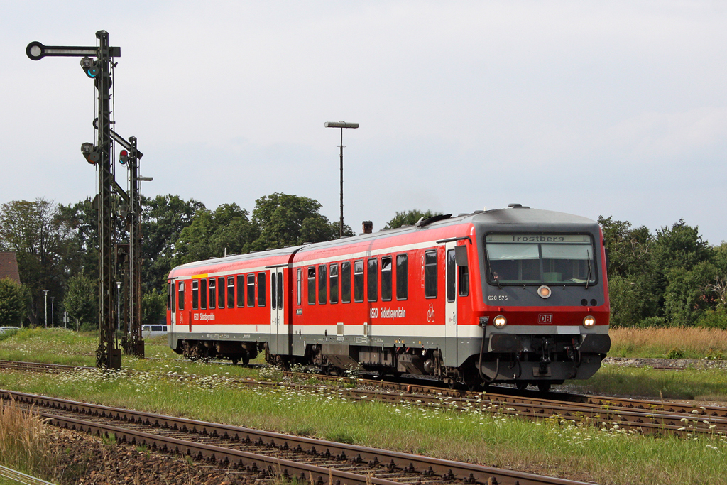 Der 628 575 in T��ling am 04,08,10