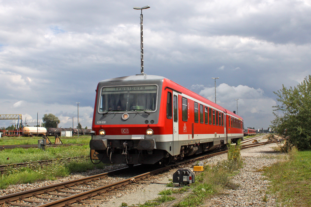 Der 628 630 in M�hldorf am 03,08,10