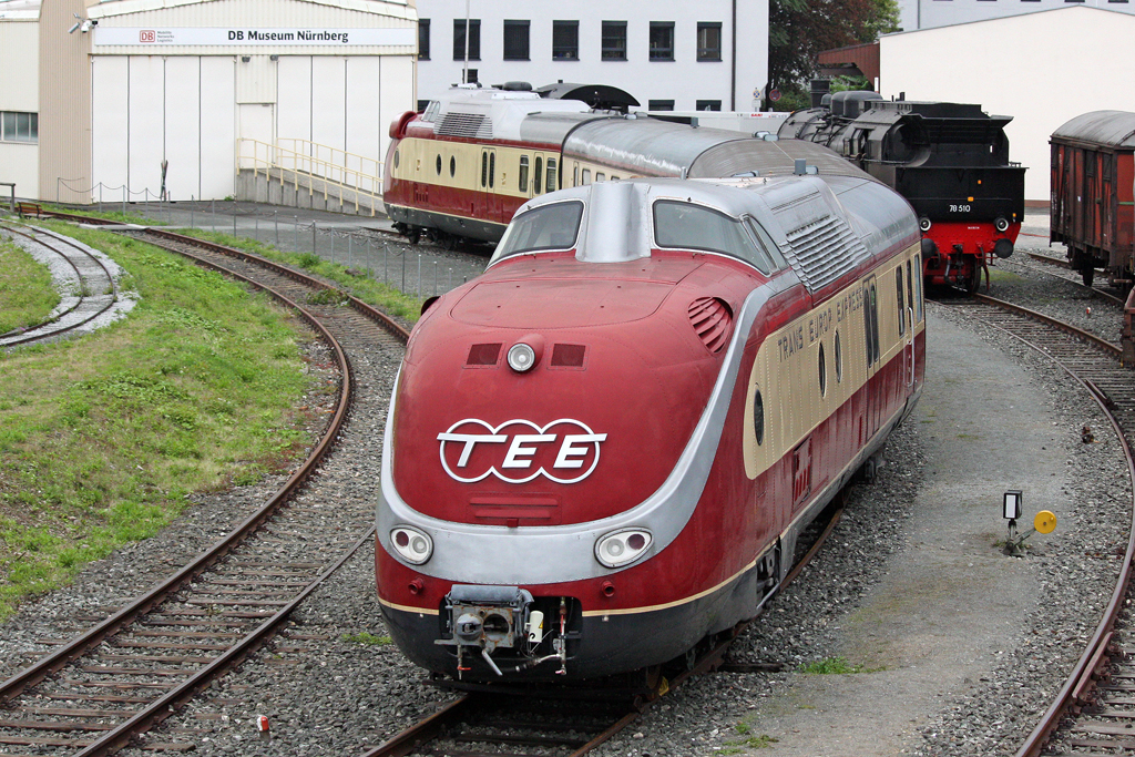 Der Trans Europ Express im DB Museum N�rnberg am 18,08,10

