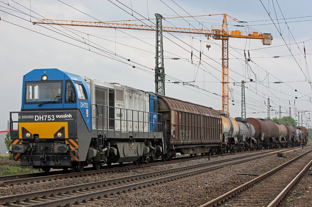 DH753 der HGK in Br�hl am 31.05.2012