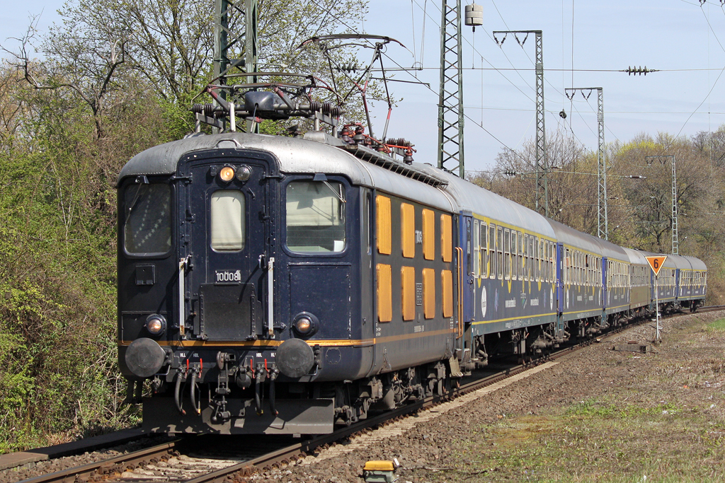 Die 10008 der Centralbahn in K�ln West am 09,04,10