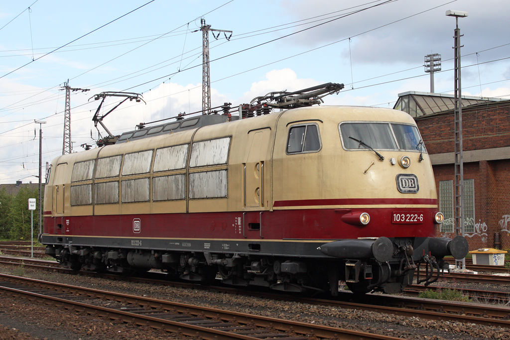 Die 103 222-6 beim BW Fest Osnabr�ck am 18,09,10