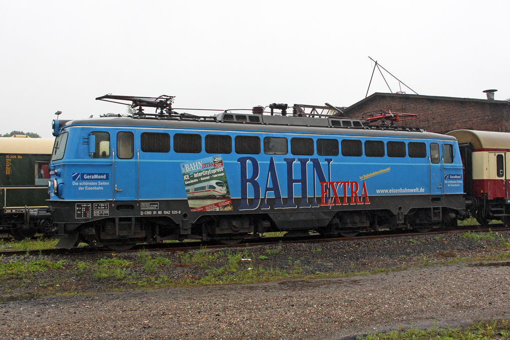 Die 1042 520-8 im Rheinisches Industriebahn-Museum am 15,08,10