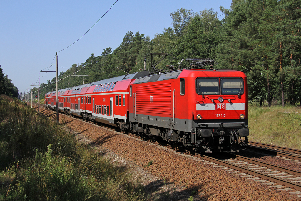 Die 112 112 in Fangschleuse am 19,08,12