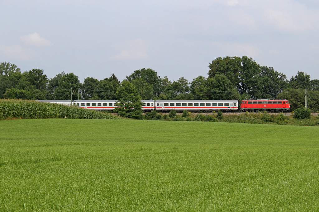 Die 115 459-0 bei Gro�karolinenfeld am 04,08,12