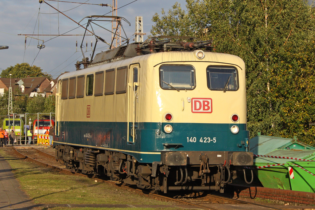 Die 140 423-5 beim BW Fest Osnabr�ck am 18,09,10