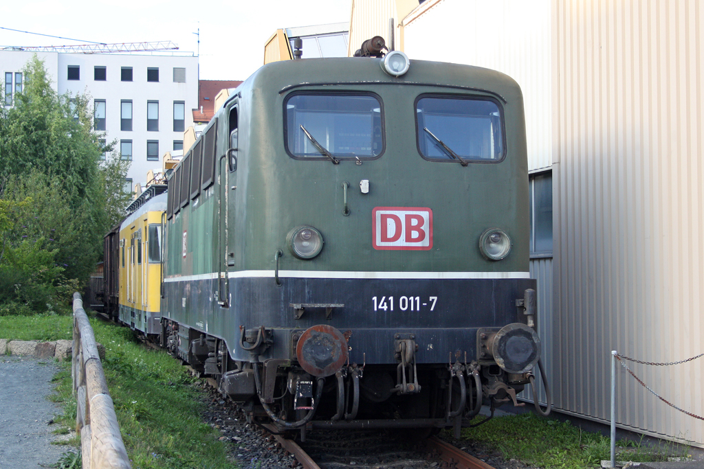 Die 141 011-7 im DB Museum N�rnberg am 19,08,10 