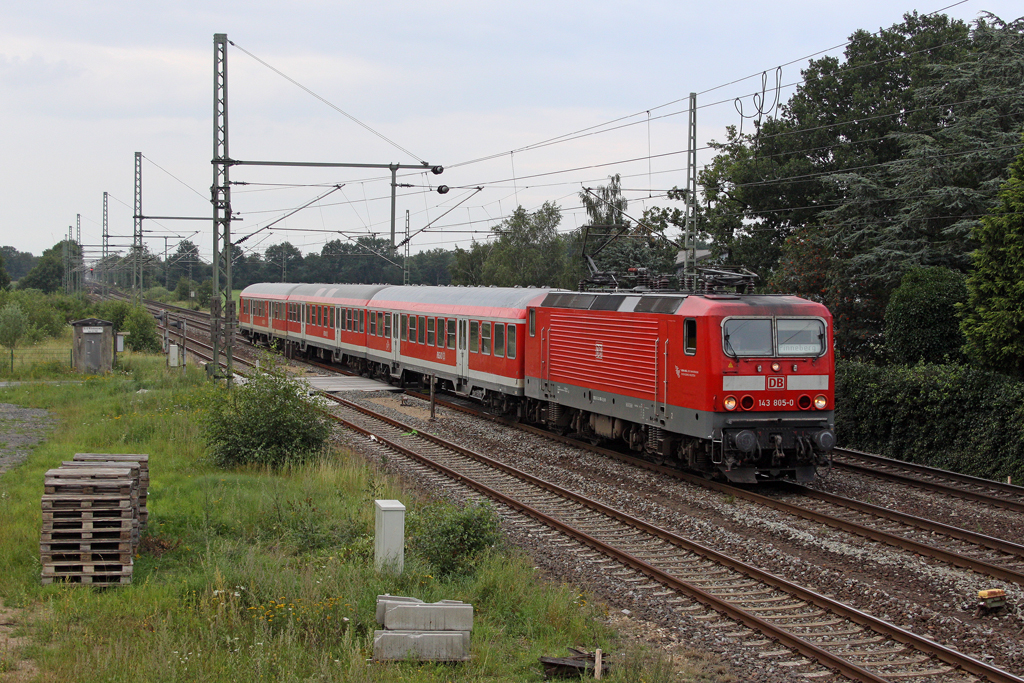 Die 143 805-0 in Wrist am 07,08,11