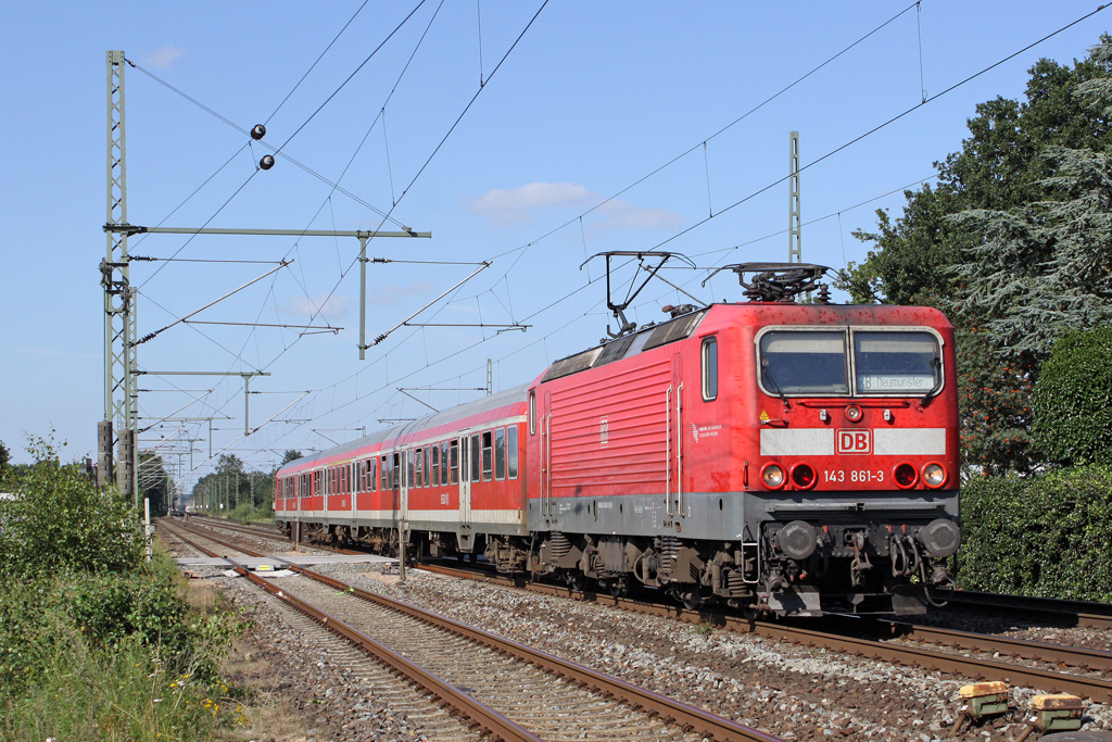Die 143 861-3 in Wrist am 02,08,11 