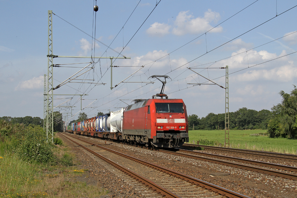 Die 152 169-9 in Wrist am 17,08,12  