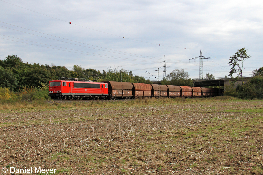 Die 155 099-5 in Ratingen Lintorf am 08,10,12