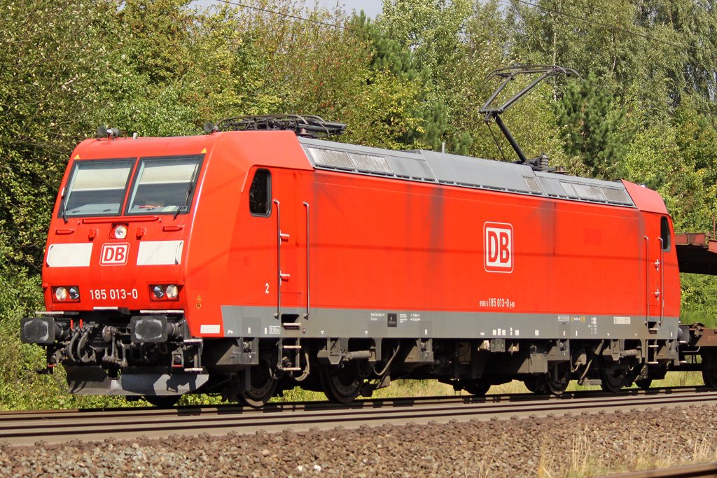 Die 185 013-0 in Spr�tze , am 06,09,09
