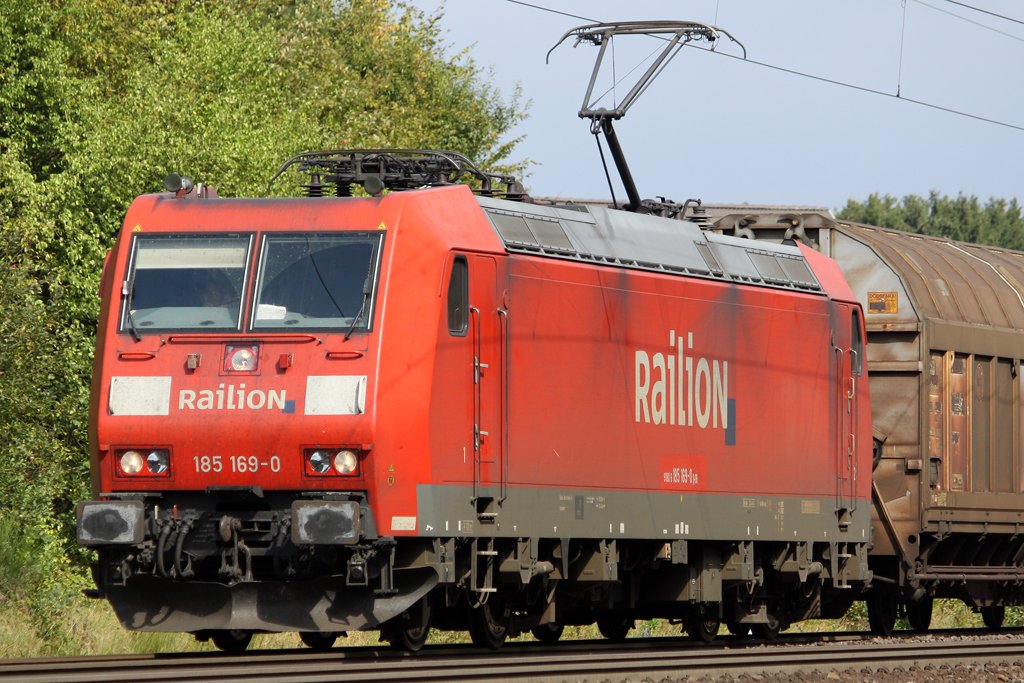 Die 185 169-0 in Spr�tze , am 06,09,09