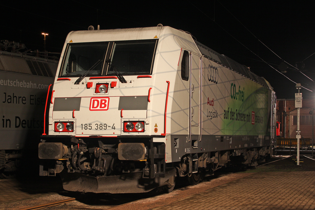 Die 185 389-4 beim BW Fest Osnabr�ck am 18,09,10
