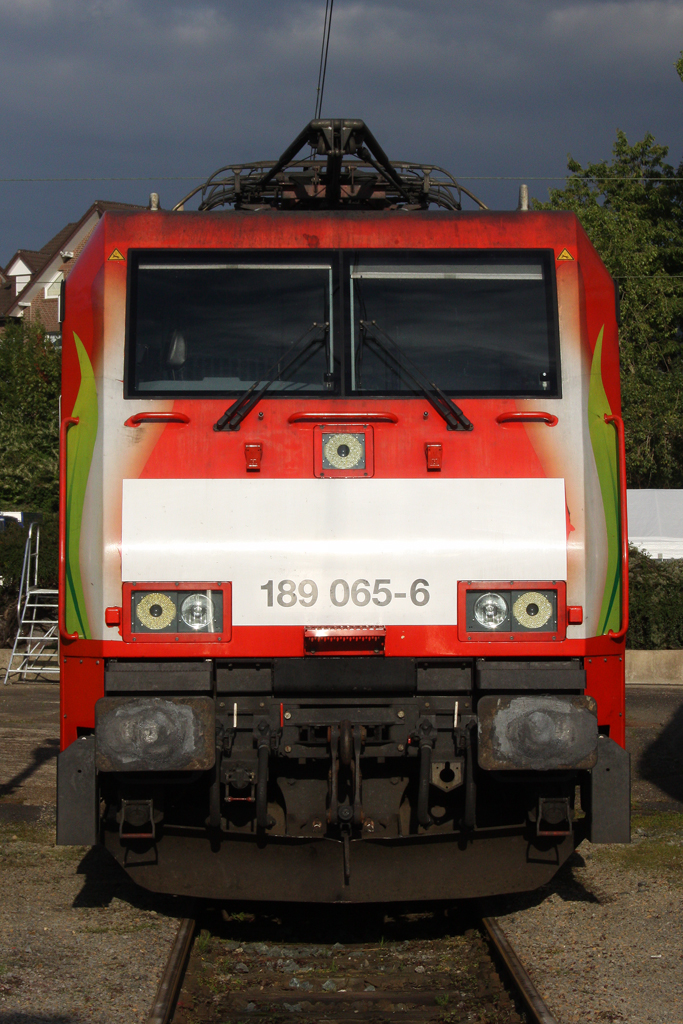 Die 189 065-6 beim BW Fest Osnabr�ck am 18,09,10