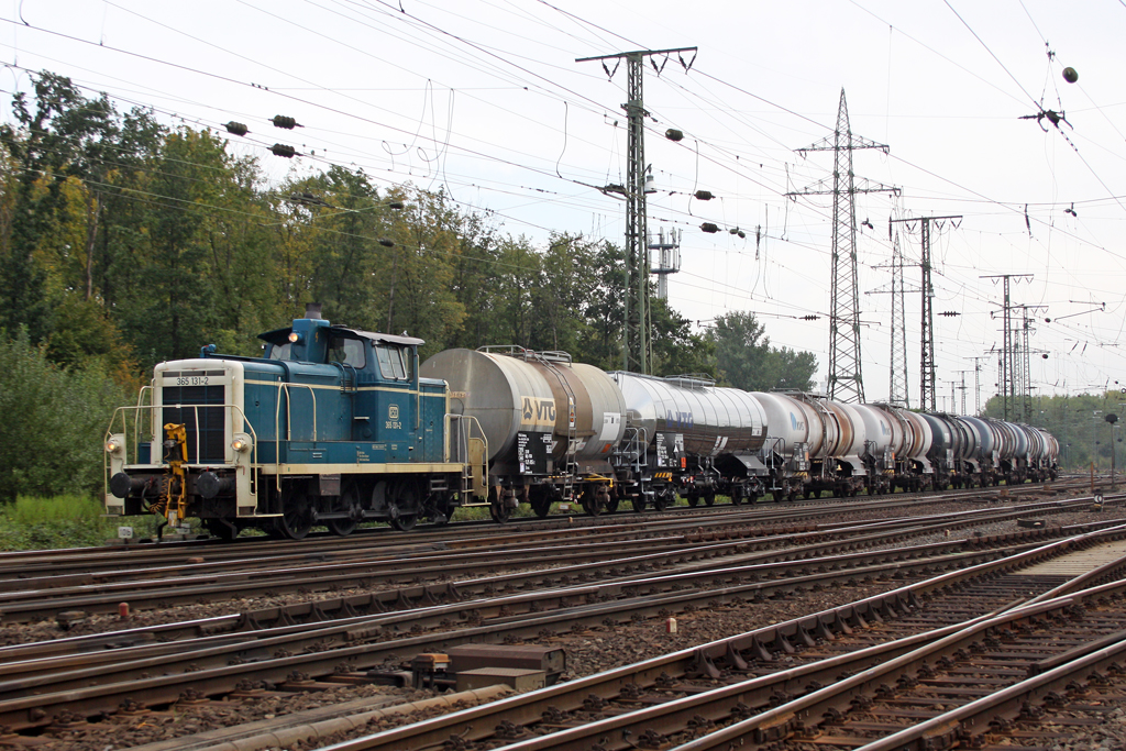 Die 365 131-2 in Gremberg am 04,10,10