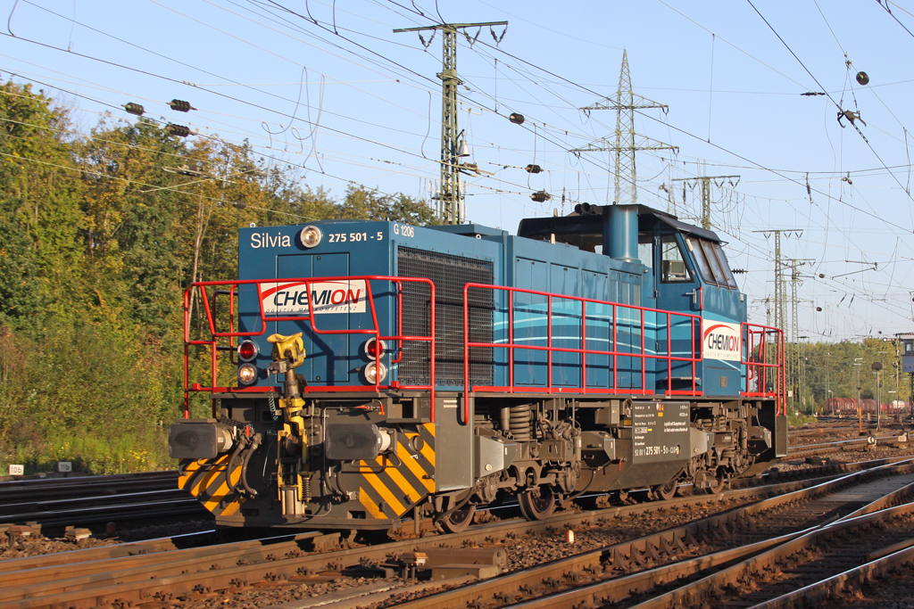 Die Chemion 275 501-5 in Gremberg am 04,10,10