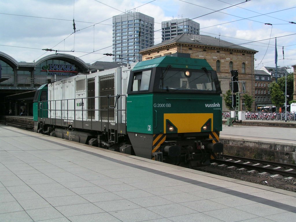 Die G2000 aus den Niederlanden f�hrt durch Mainz Hbf.

Patrick E.