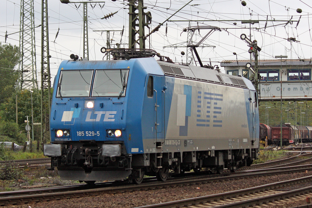 Die LTE 185 529-5 in Gremberg am 05,10,10