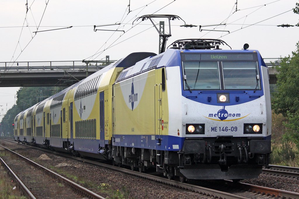 Die ME 146-09 in Radbruch am 09,09,09