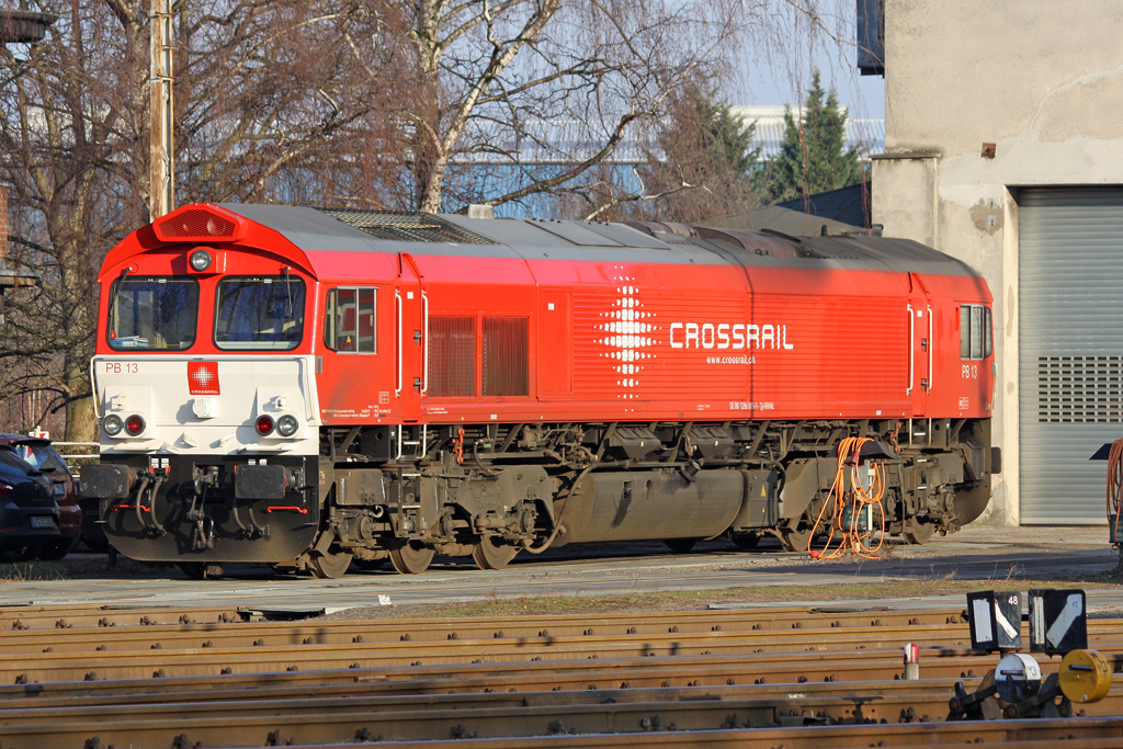 Die PB 13 von Crossrail in Br�hl Vochem am 22,02,11
