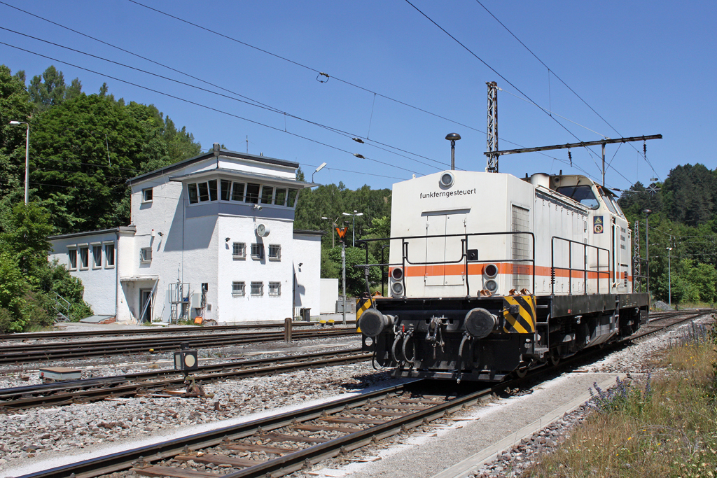 Die V100 der Fels Werke in R�beland am 08,07,10
