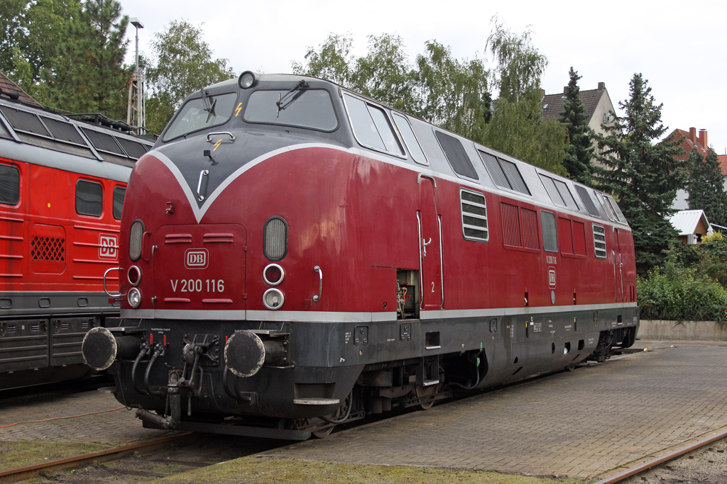 Die V200 116 beim BW Fest Osnabr�ck am 18,09,10