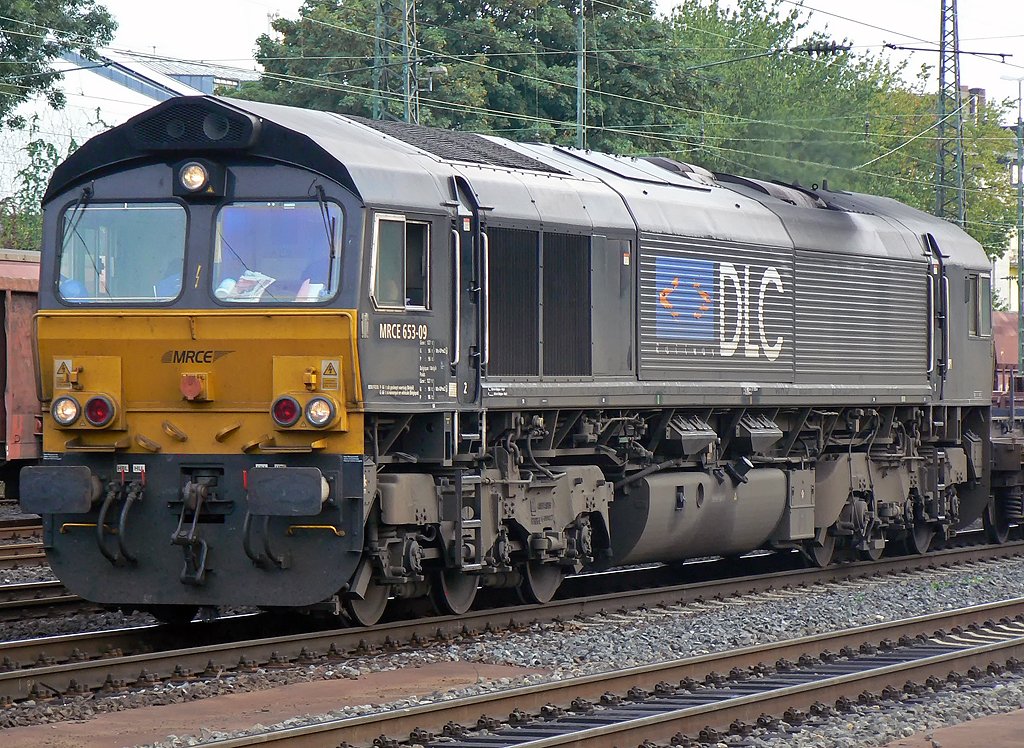 DLC Class 66 in K�ln West, Sommer 2009