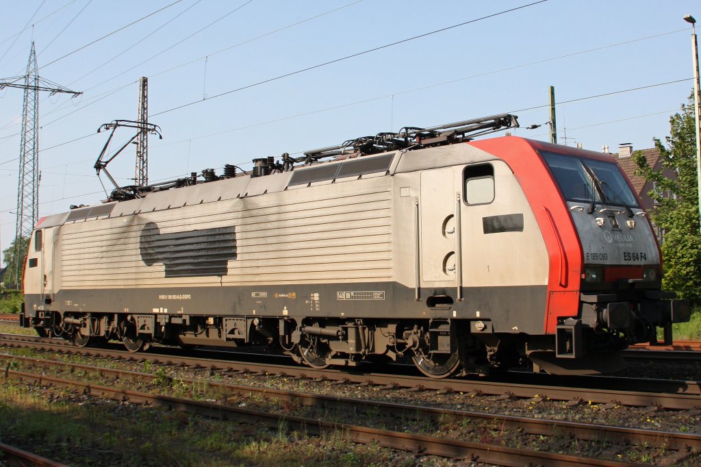 E189 093 am 20.5.10 in Ratingen-Lintorf