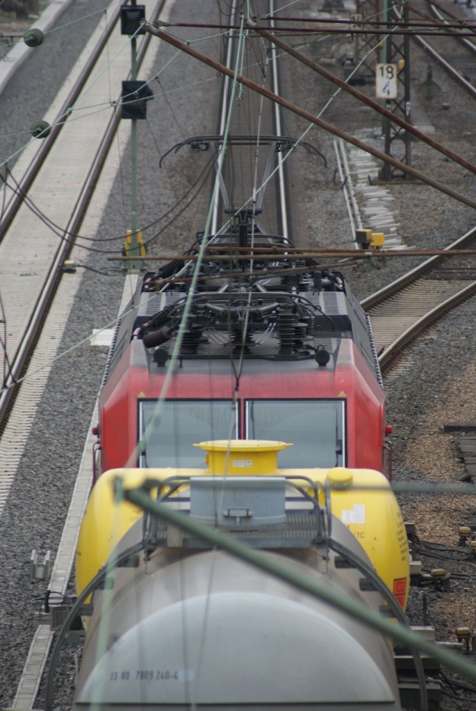 Eine 185 richtung Solingen mit einem Gz.