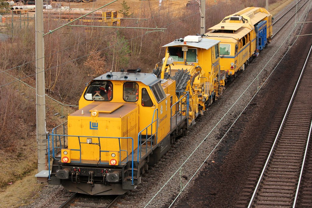 Eine 214 der LW bei Kerpen Buir am 09.03.2012