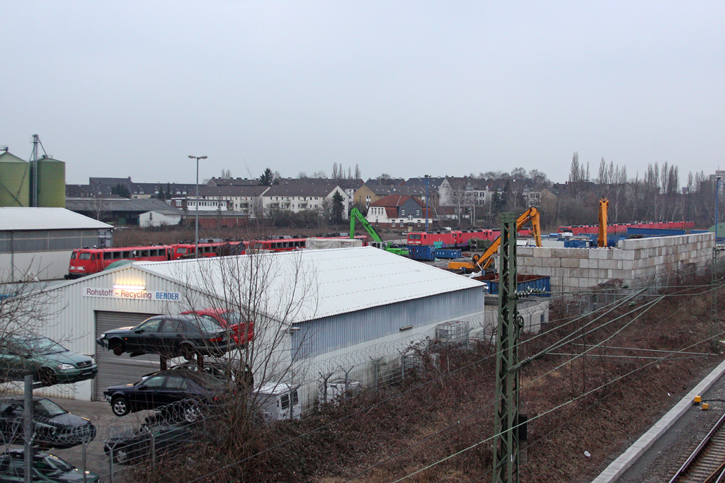 Eine �bersicht �ber das Bender gel�nde in Opladen am 03,03,12
