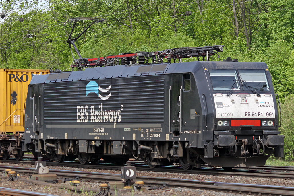 ES 64 F4-991 der ERS in Gremberg am 05,05,10