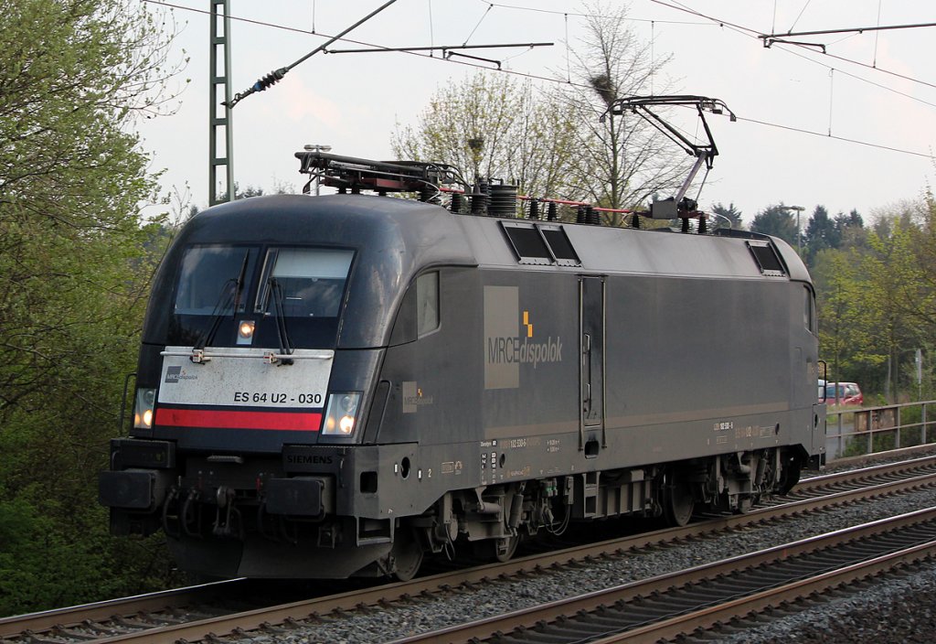 ES 64 U2-030 / 182 530 Lz in K�ln Stammheim am 13.04.2012