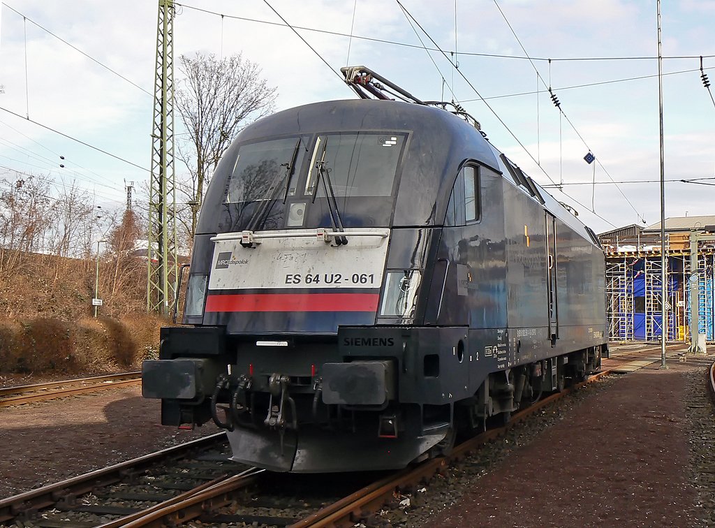 ES 64 U2 061 in K�ln Deutz am 22.2.2010