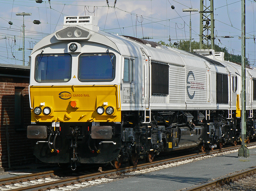 Euro Cargo Rail Class 77 abgestellt Gremberg am 16.05.2010 
