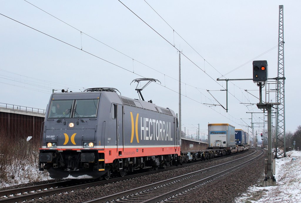Hectorrails 241.007  Bond  in Porz Wahn am 18.01.2013