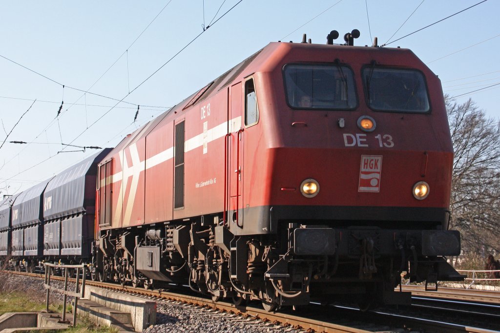 HGK DE 13 am 7.3.11 in Duisburg-Neudorf