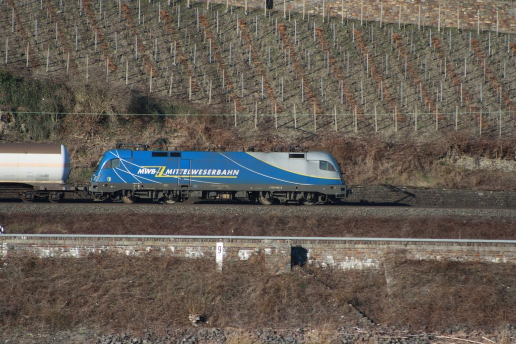 Hier eines von zwei sch�nen Bilder des MWB Taurus. Er l�uft uner der �BB Bezeichnung 1116 911 oder 912. Das Bild wurde einaml quer �ber den Rhein gemacht.

Patrick E.