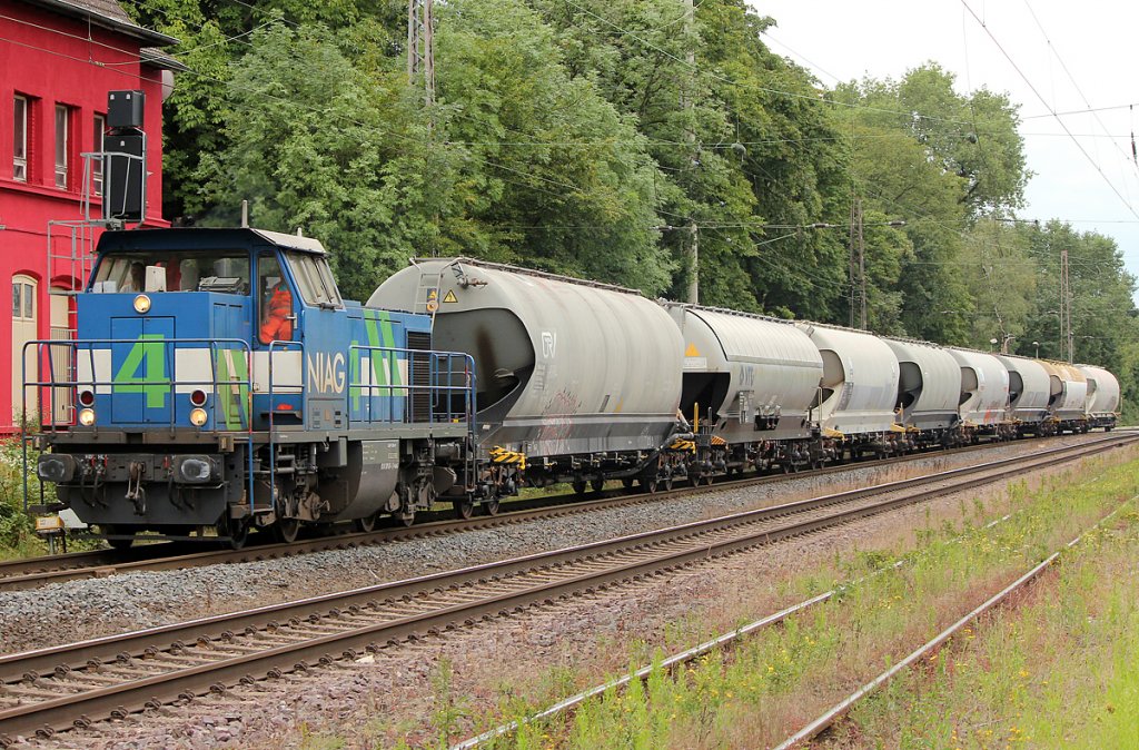 NIAG 4 mit Kesselzug in Ratingen Lintorf am 19.07.2011