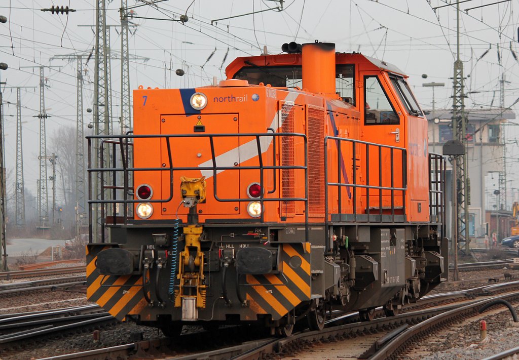 Northrails Lok 7 verl�sst Lz den Gbf Gremberg am 01.03.2011 mit den letzten Sonnenstrahlen 