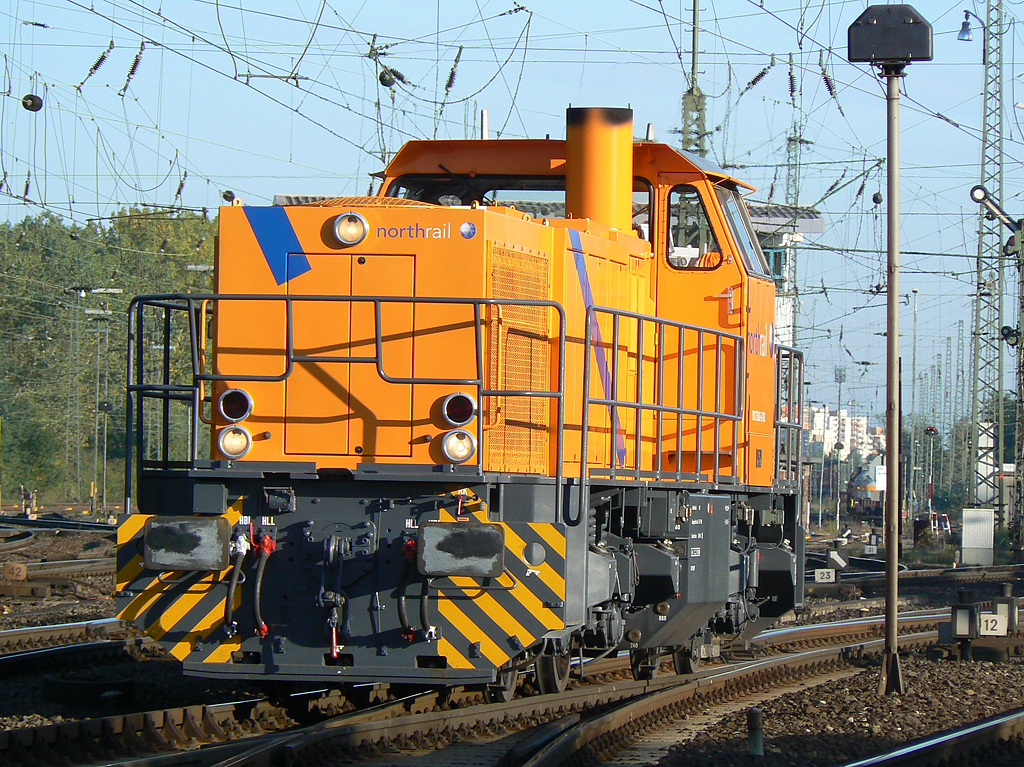 Northrails MaK G1206 im Chemion Ersatzverkehr in Gremberg am 04.10.2010