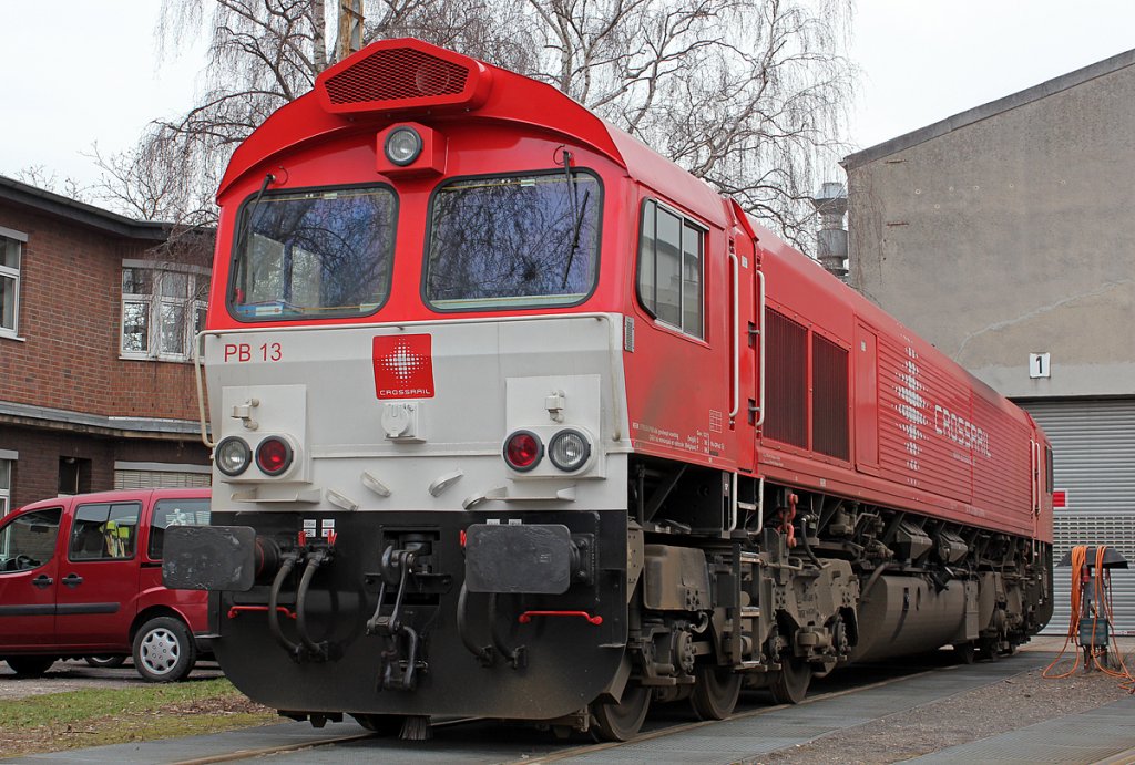 PB13 der Crossrail in Br�hl Vochem am 19.02.2011
