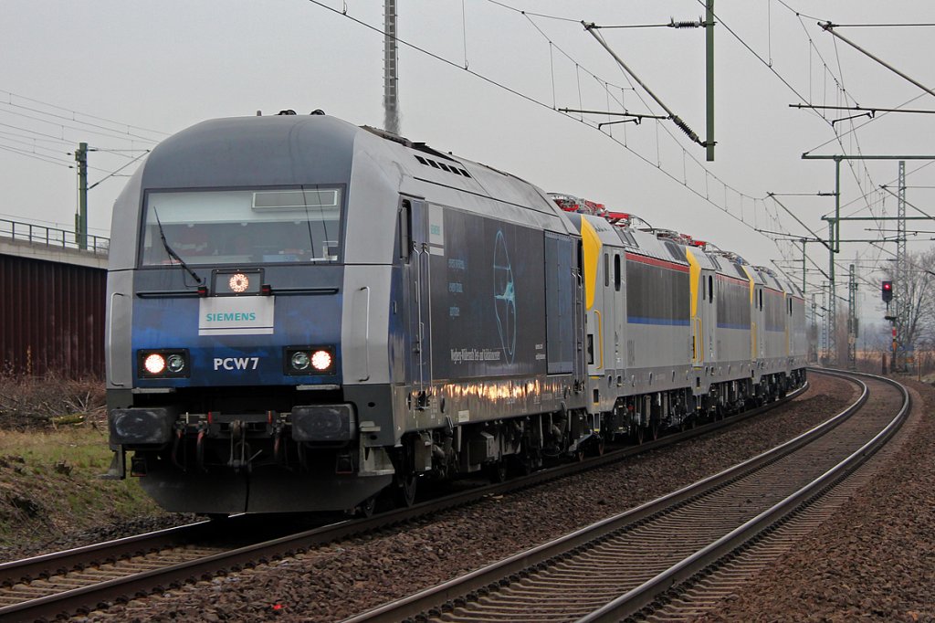 PCW 7 des Siemens Pr�f und Testcenters Wegberg Wildenrath mit 4 belg 18ern am Haken in Porz Wahn am 13.03.2012